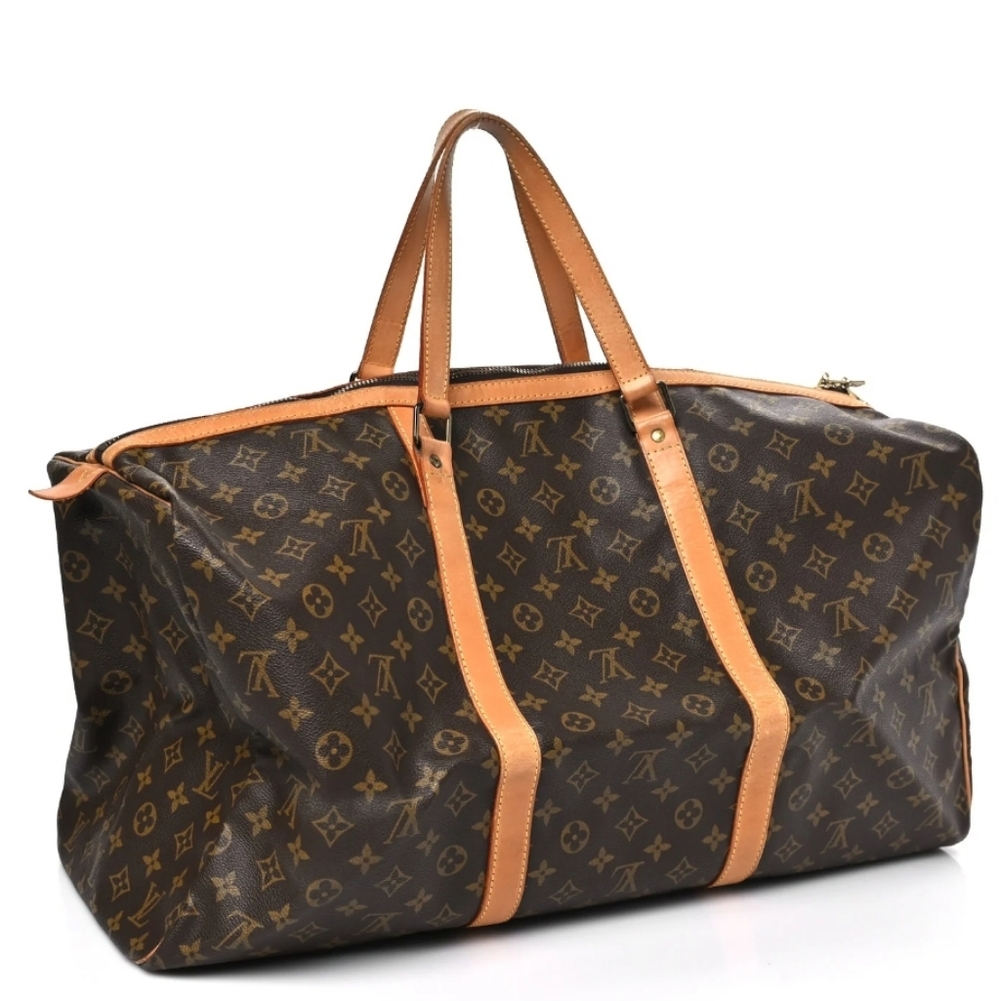 Louis Vuitton SAC SOUPLE 55 Monogram Canvas Duffel Bag CABIN Keepall Vintage